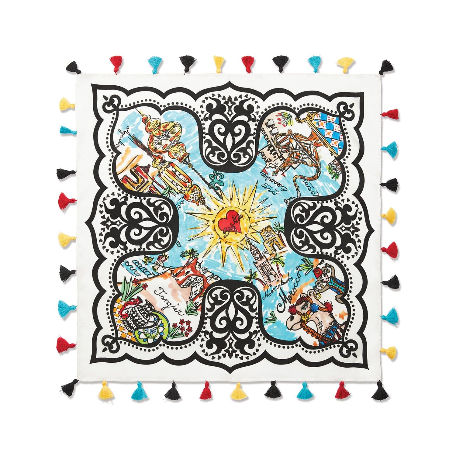 Fashionista Handbag Scarf - Chic Travel Accessory