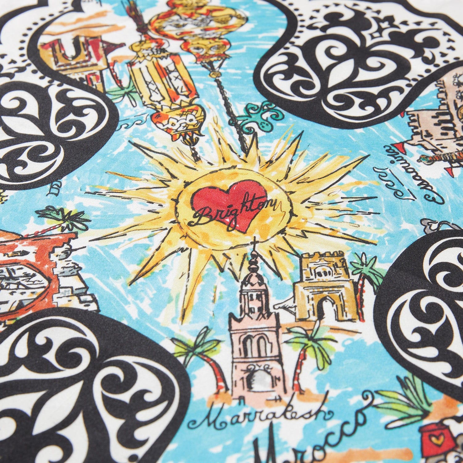 Fashionista Handbag Scarf - Chic Travel Accessory