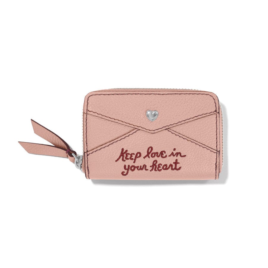 Italian Leather Accordion Wallet with Love Message – All My Lovin'
