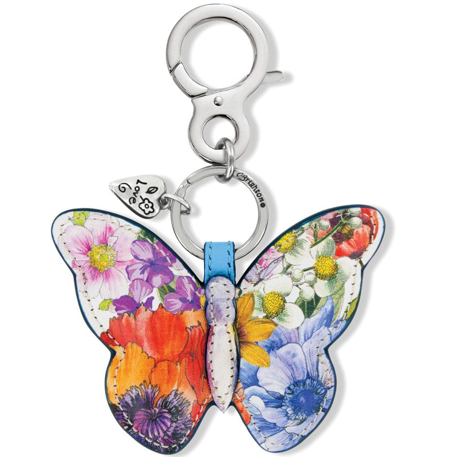 Blossom Hill Handcrafted Enamel Butterfly Key Fob