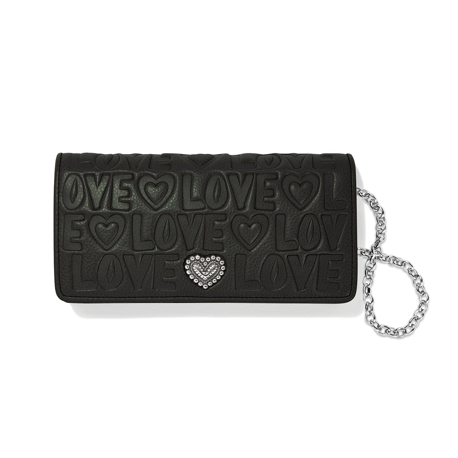 Italian Leather Large Wallet with Graphic Embossing – Madly In Love Rockmore