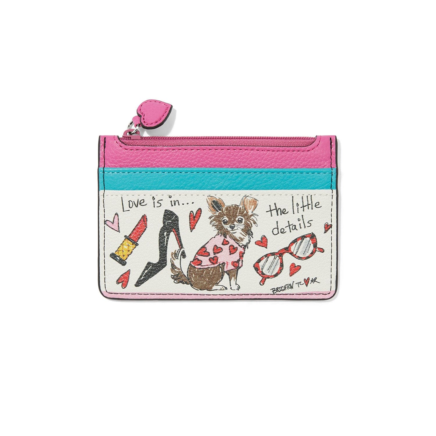 Dog Lover's Coin Case - Best Friends Furever Card Holder for Pet Lovers