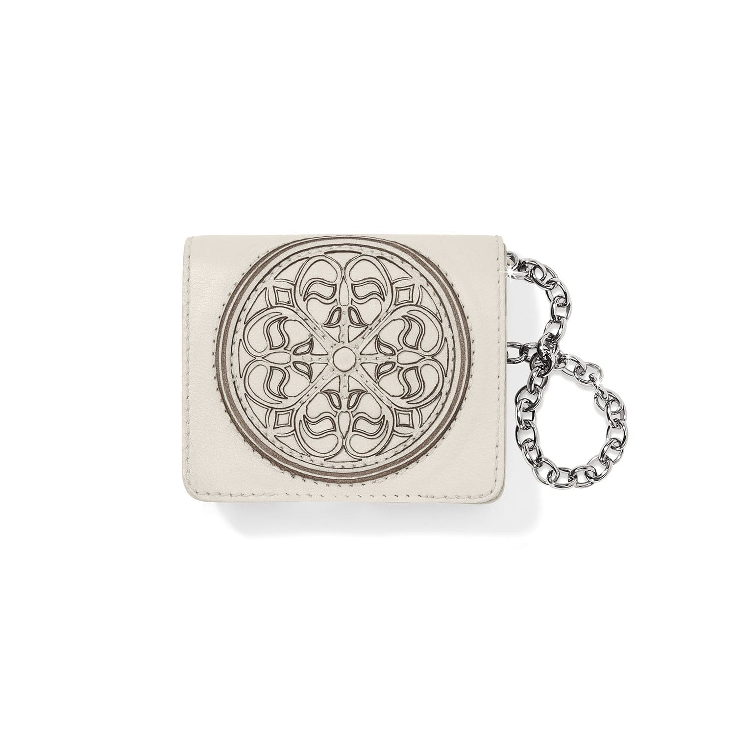 Ferrara Mystique Laser-Pattern Small Leather Wallet