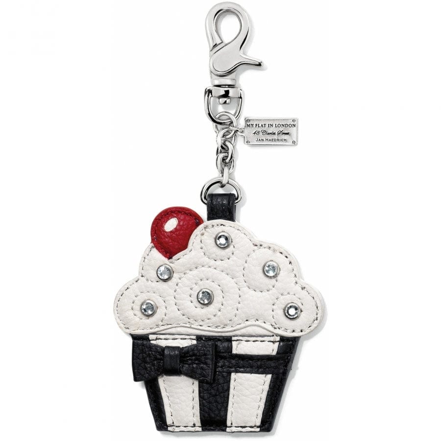 Cute Cupcake Handbag Charm - Sweet Treat Keychain Accessory