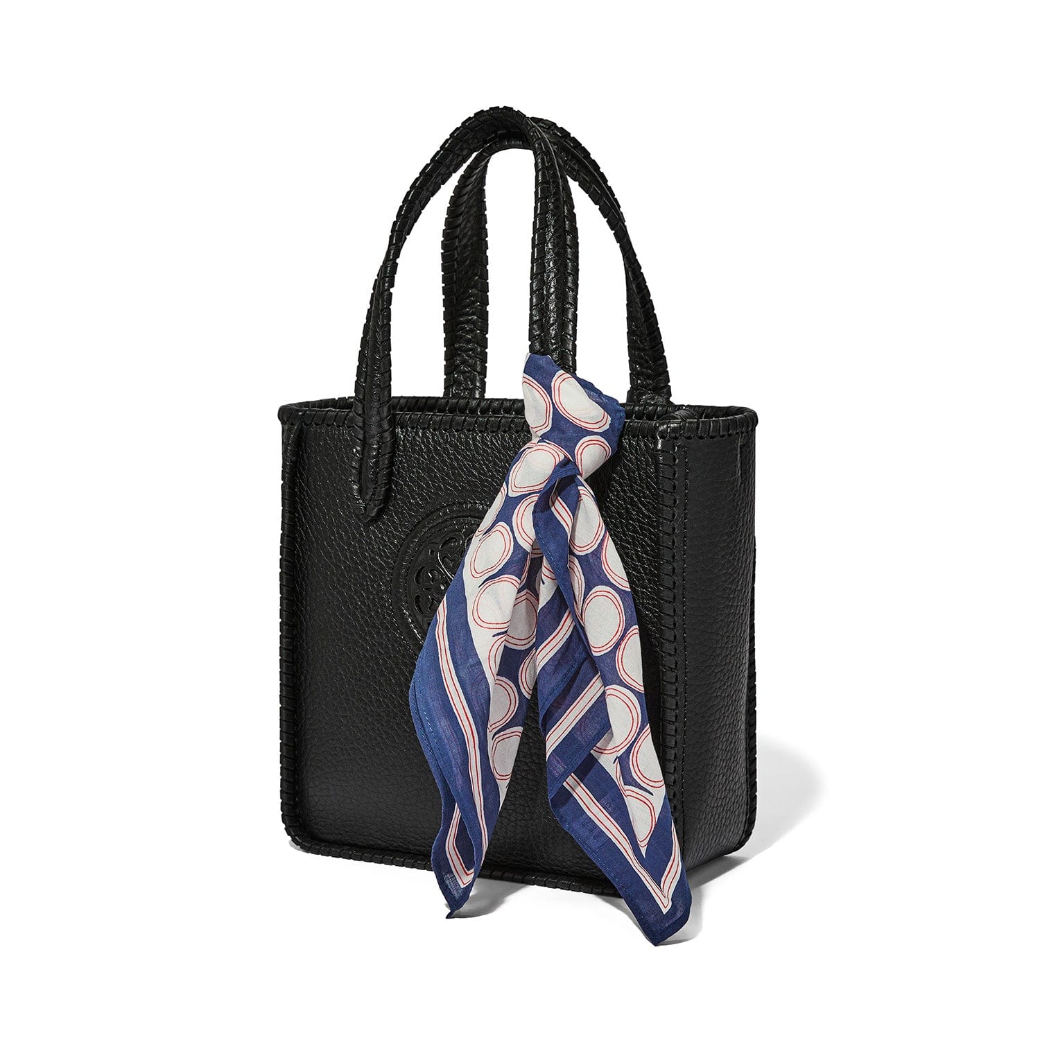 Americana Print Circle Scarf for Handbags