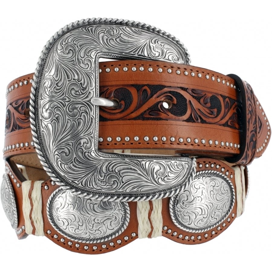 Women's Studded Scalloped Belt - Austin Lady Western Style