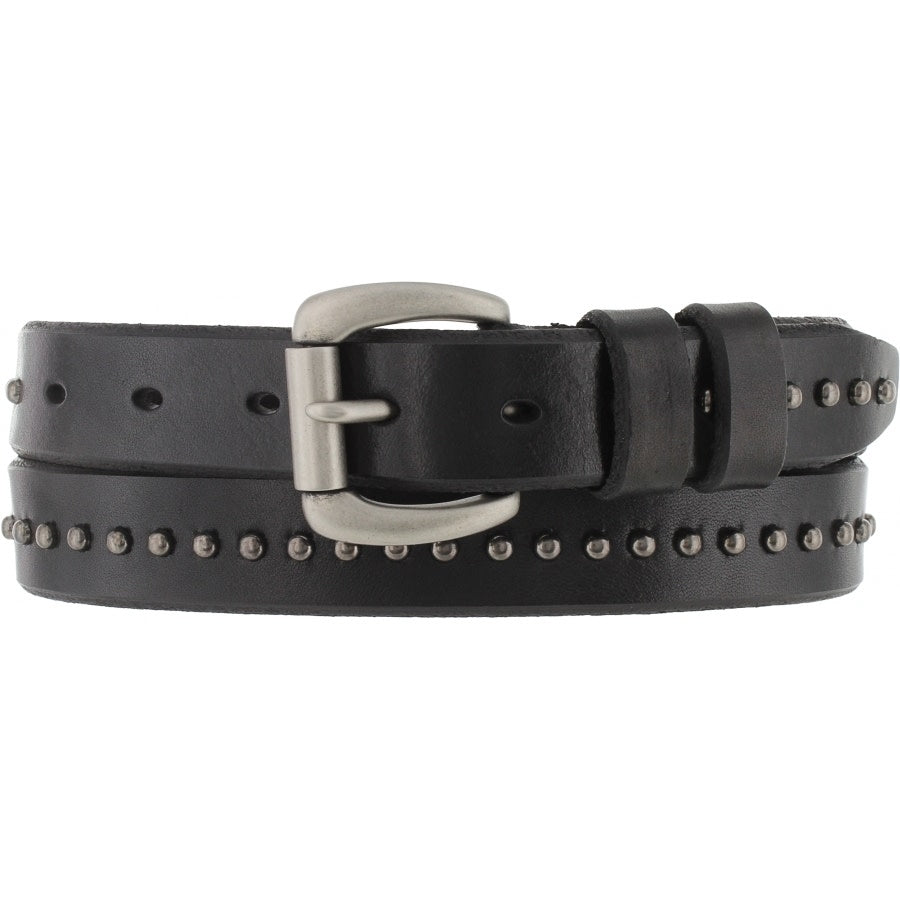 Market Street Studded Jean Belt with Roller Buckle