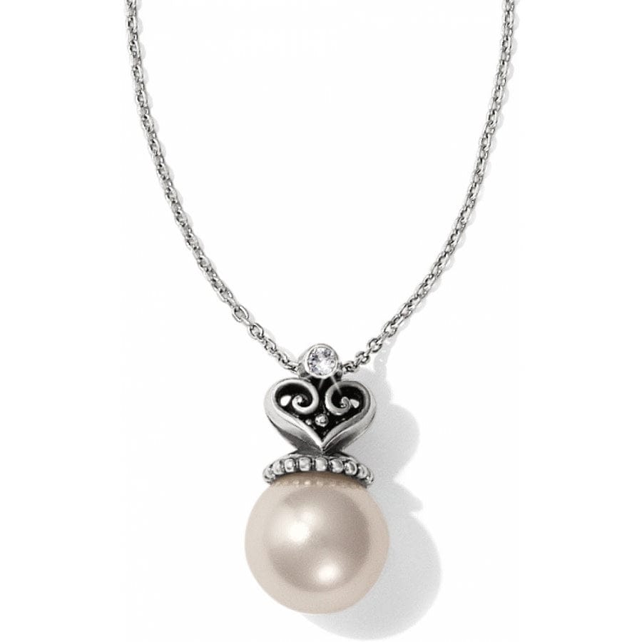 Alcazar Pearl & Crystal Short Necklace – Brighton Jewelry