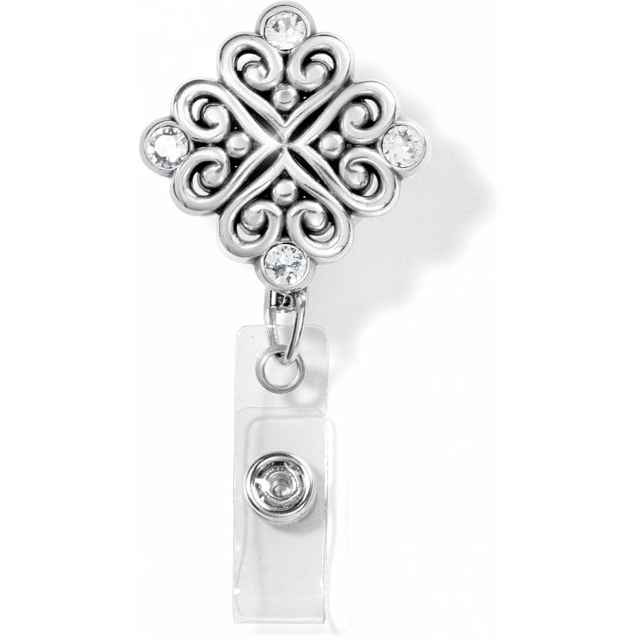 Alcazar Fashionable Spring-Loaded Badge Clip for Work IDs