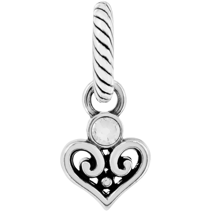 Alcazar Heart Charm Jewelry - Romantic & Modern Pendant