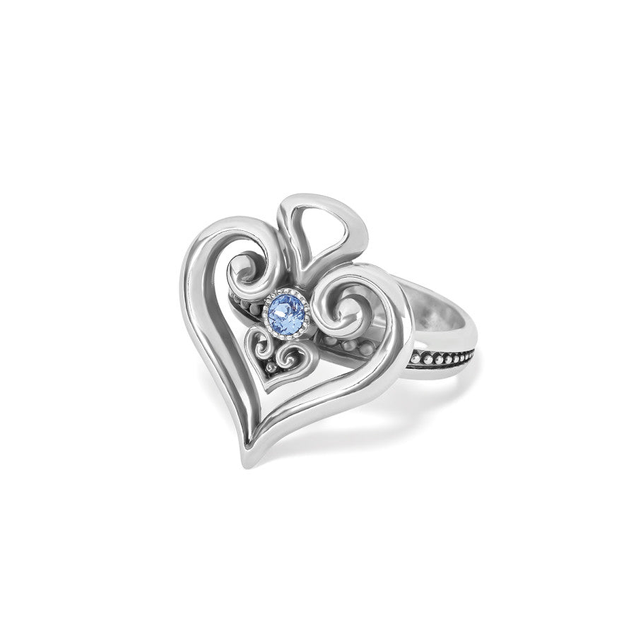 Alcazar Heart Glint Ring - Inspired by Seville Palace Jewelry