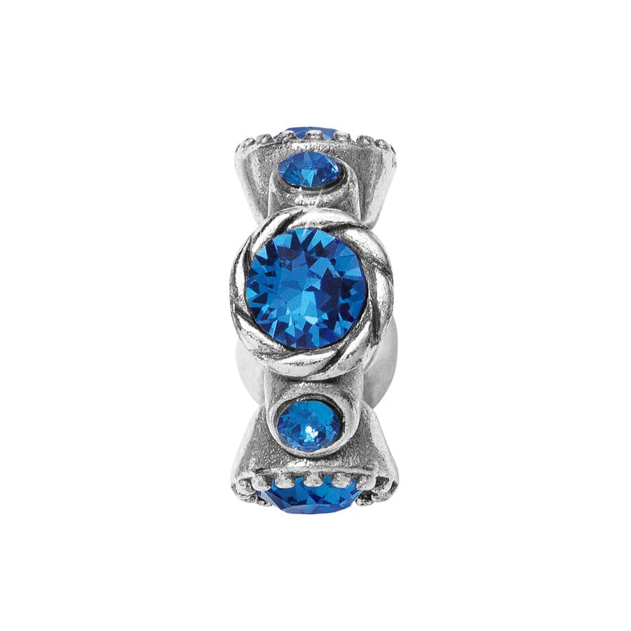 Halo Stargazer Spacer - Red Crystal Jewelry Piece