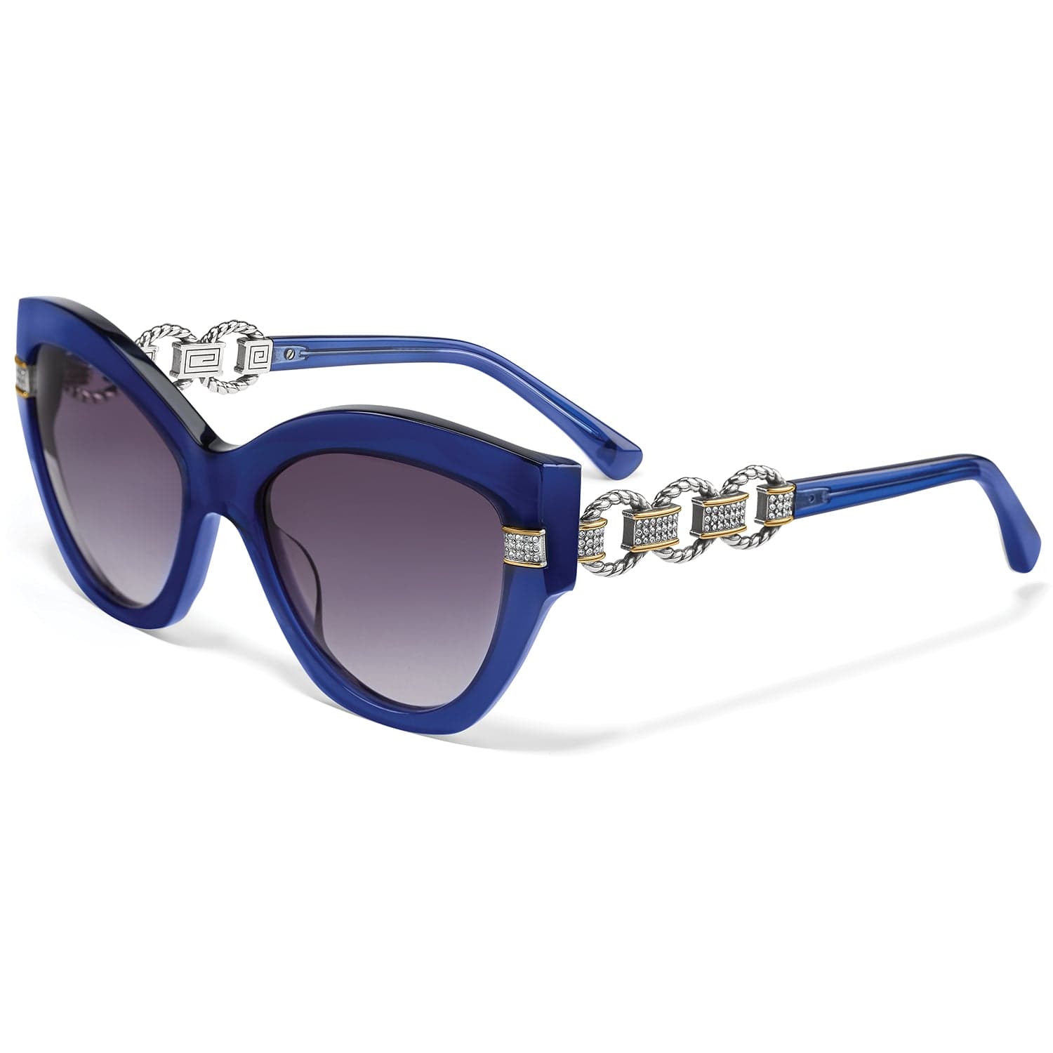 Blue Cat Eye Sunglasses by Meridian – 100% UV Protection