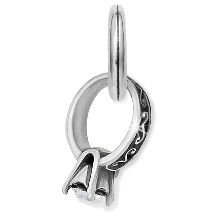 Brighton Diamond Ring Charm for Brides – Romantic Jewelry Gift