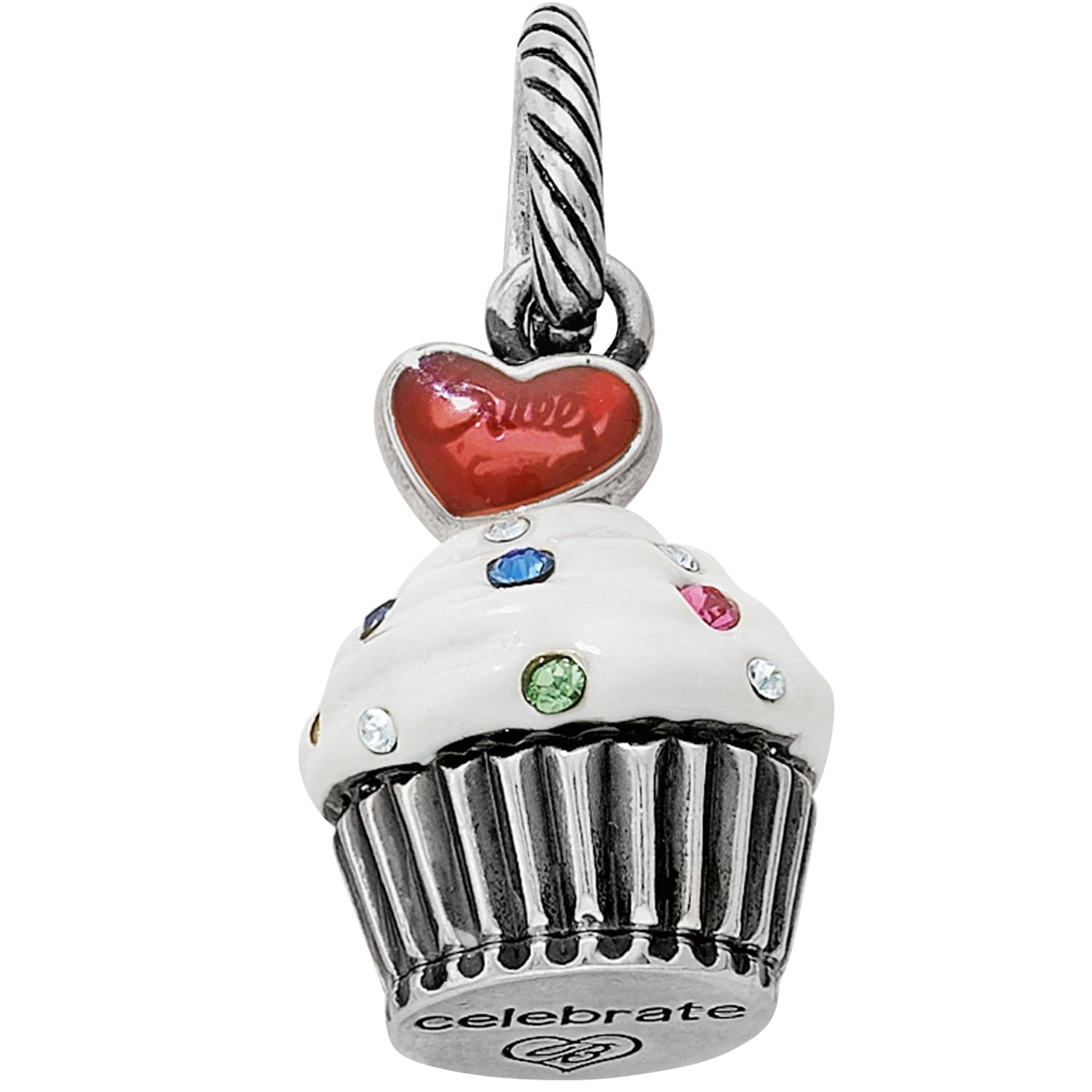 Cupcake Charm Jewelry – Sparkling Sweet Pendant for Bracelets