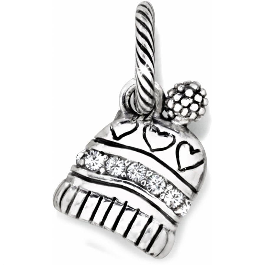 Winter Snowflake Charm - Crystal Embellished Holiday Jewelry Gift