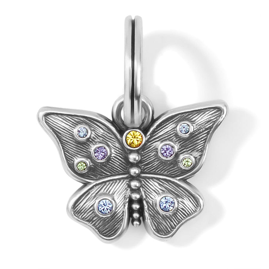 Butterfly Charm Jewelry - Julia Handcrafted Silver Wing Pendant