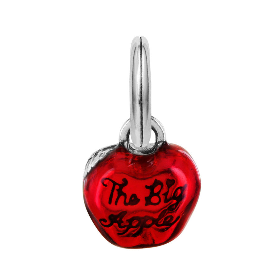 New York Charm Keychain - Dazzling Red Apple Souvenir