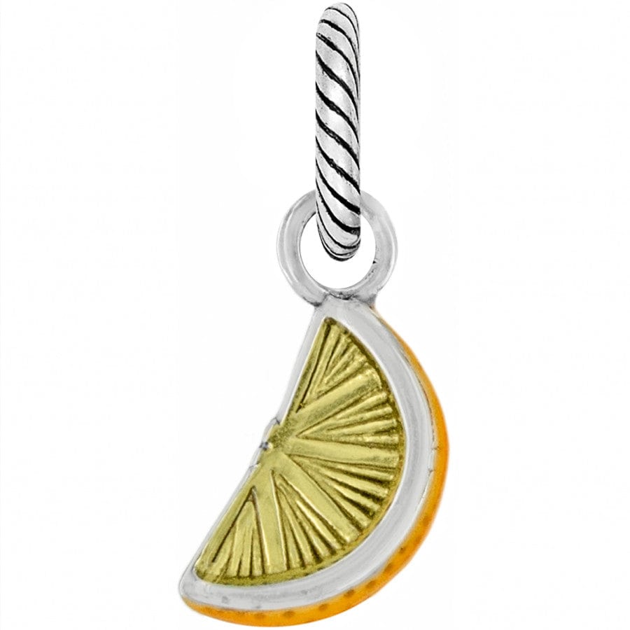 Florida Orange Slice Charm - Sweet Citrus Jewelry for Sunshine State Lovers