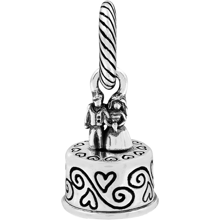 Wedding Cake Charm for Bracelet - Bridal Jewelry Gift