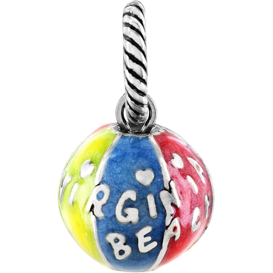 Virginia State Brighton Charm - Colorful Beach Ball Jewelry