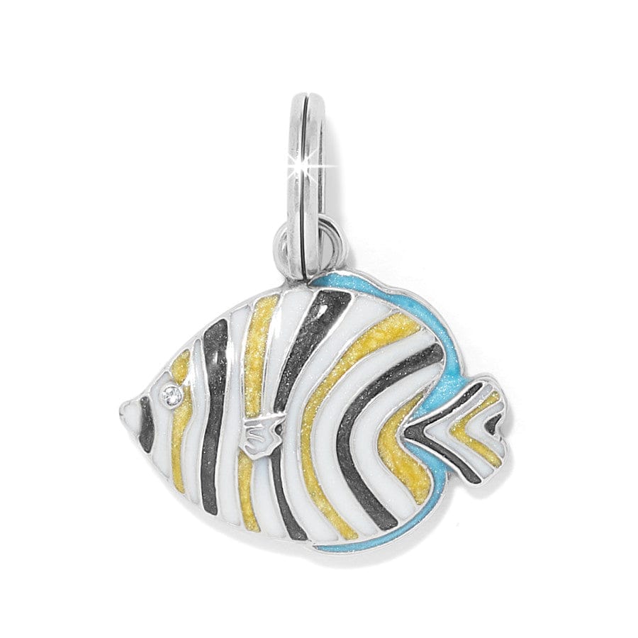Hand-Enameled Tropical Fish Charm Jewelry