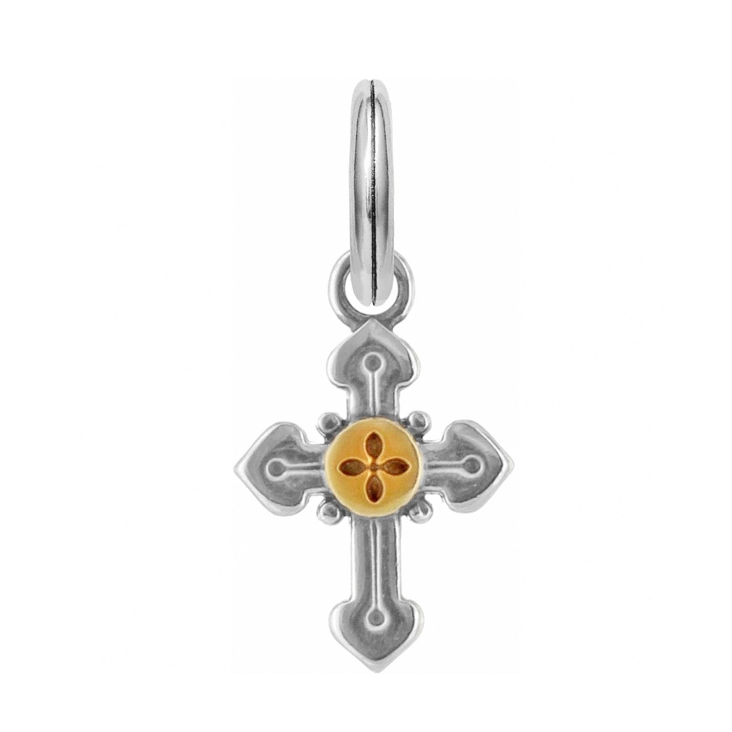 Brighton Sanctum Two-Tone Cross Charm Pendant