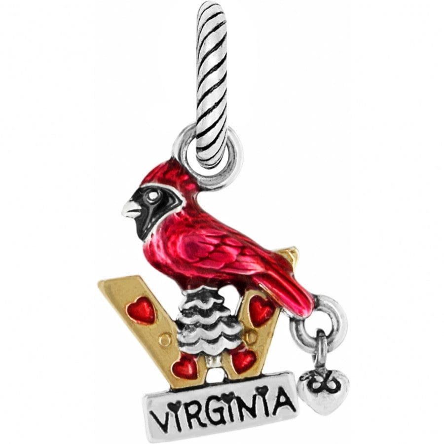 West Virginia Cardinal Charm for Sports Fans & Birdwatchers