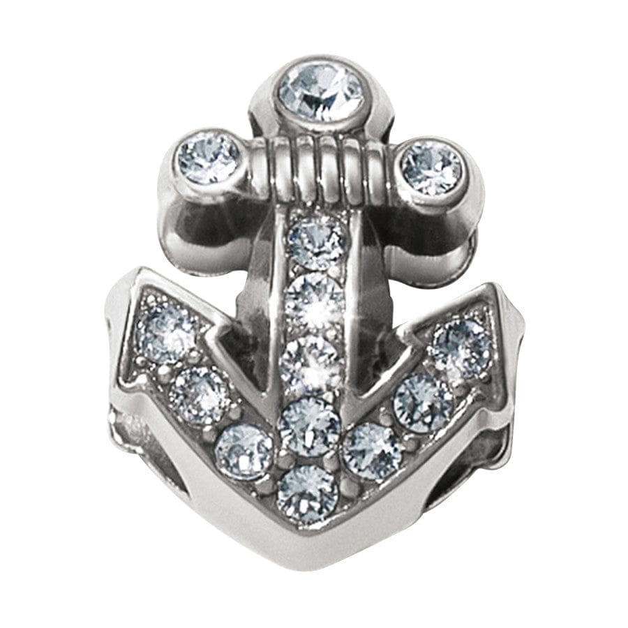 Anchor Nautical Crystal Double Bead Jewelry