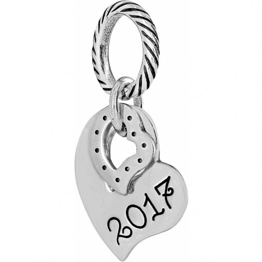 2017 Love is Life Double Heart Charm