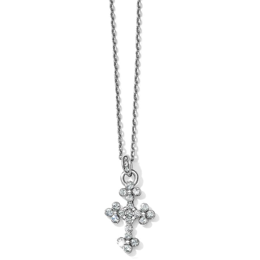 Bath Abbey Inspired Crystal Cross Necklace