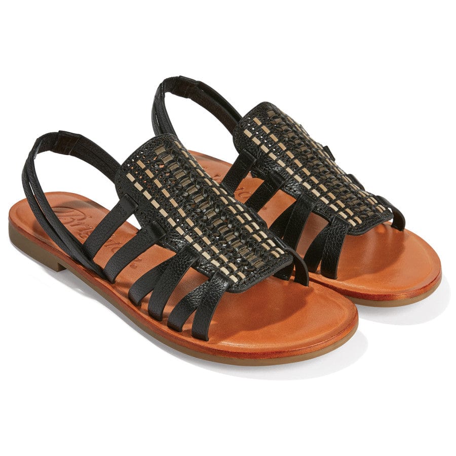 Adella Handcrafted Woven Flat Sandals | Boho Huarache Style