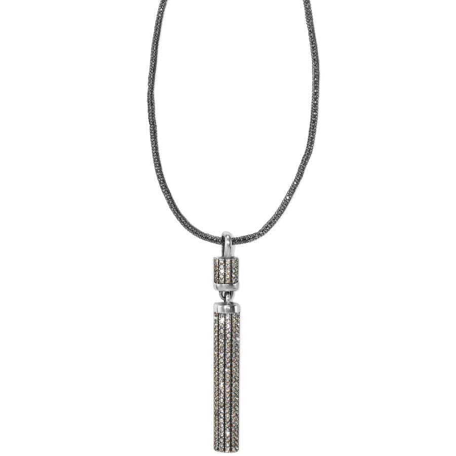 Anatolia Reversible Pendant Necklace with Crystals - Convertible Design