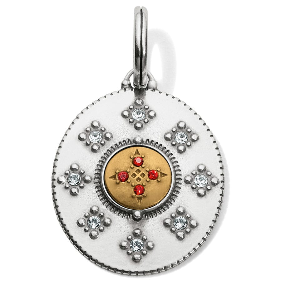 Athena Medallion Amulet Necklace for Gratitude & Happiness