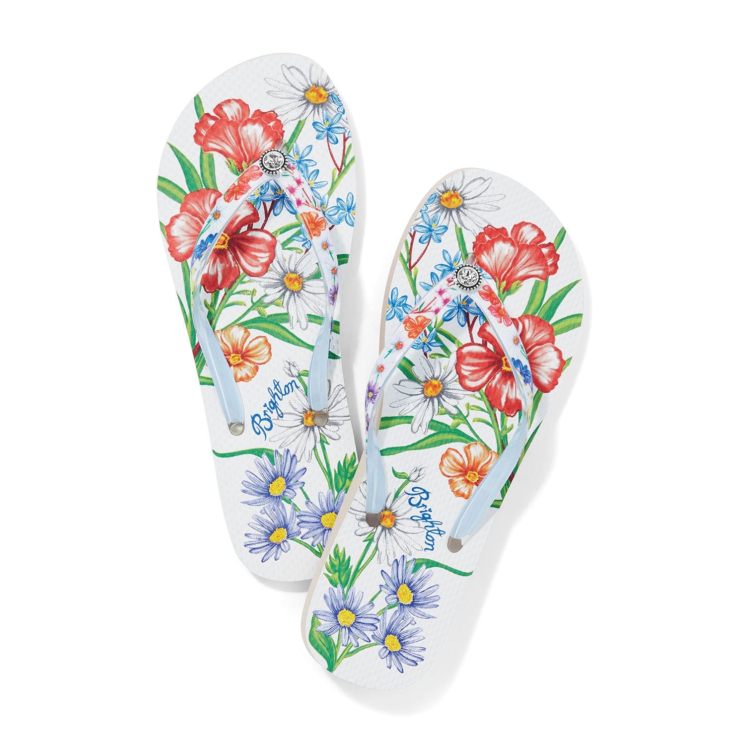 Australian Wildflower Flip Flops - Comfort Arch Support Design