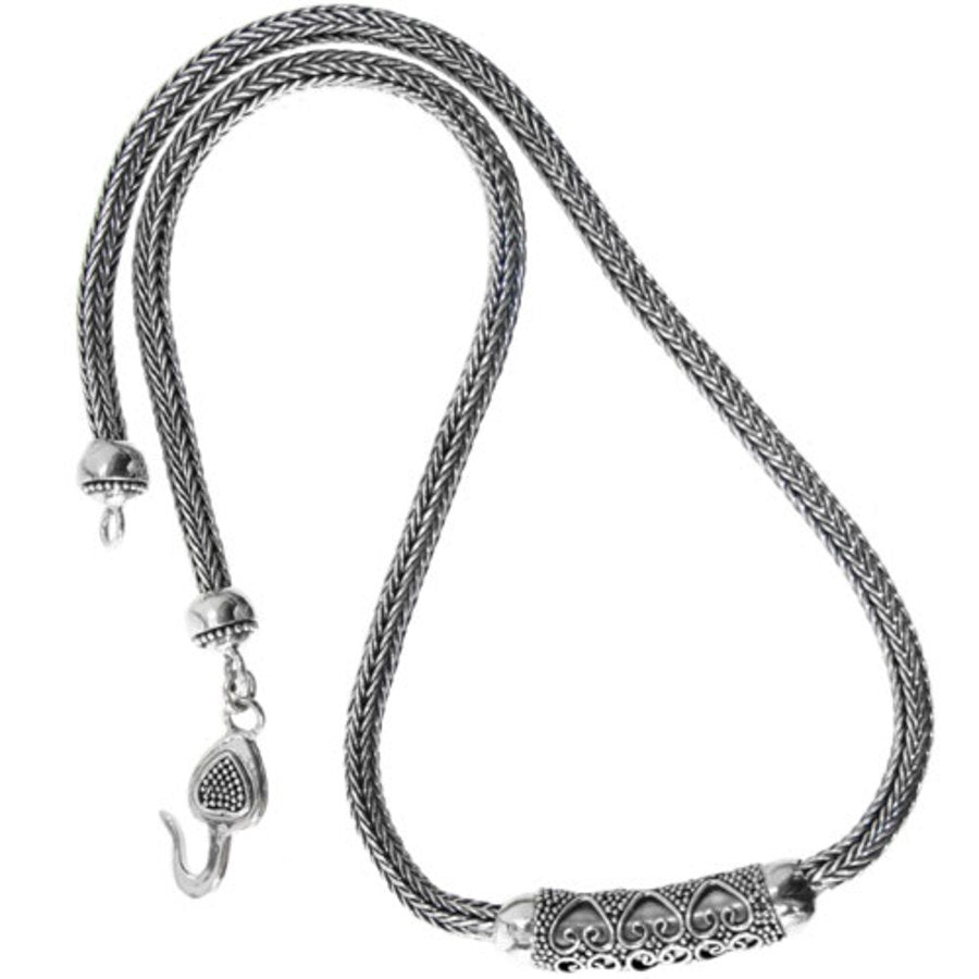 Bali Handcrafted Sterling Silver Bead Necklace