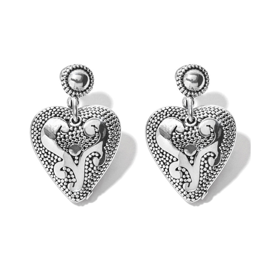 Handcrafted Bali Sterling Silver Drop Earrings with Granulation