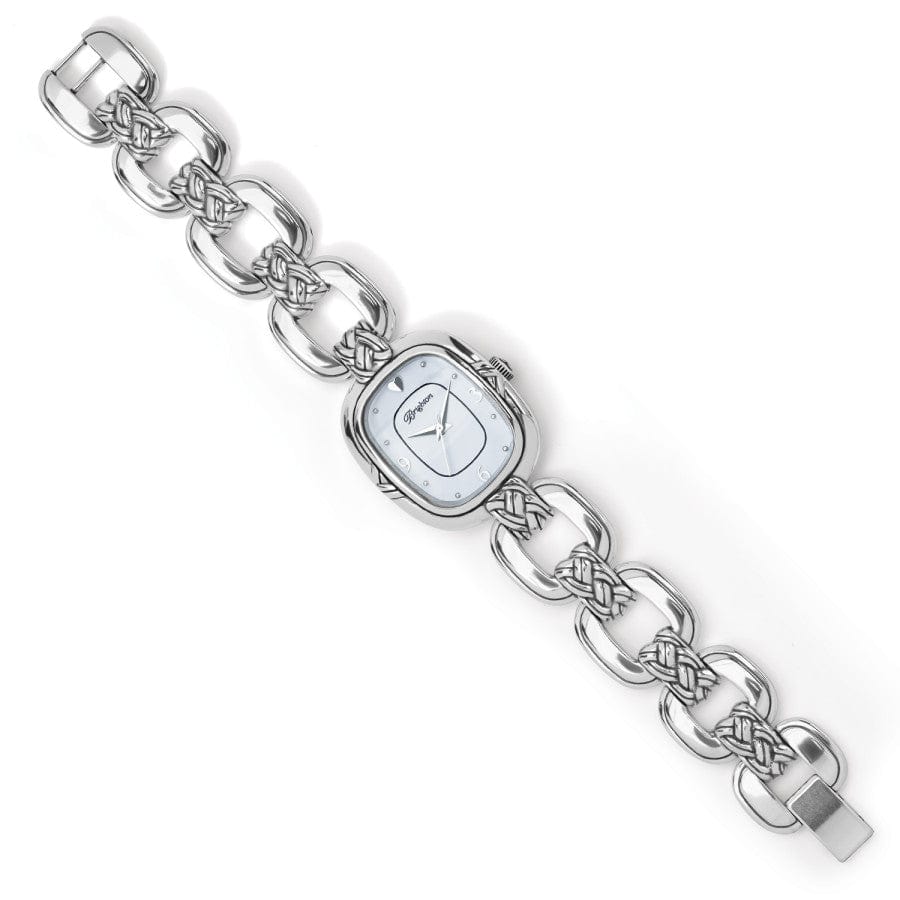 Brighton Silver Watch with Celtic Knot Design & Japanese Movement