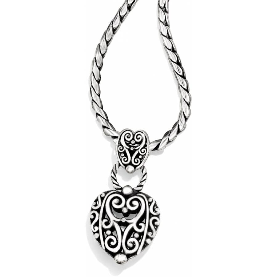Bibi Heart Pendant Necklace - Bali-Inspired Romantic Jewelry
