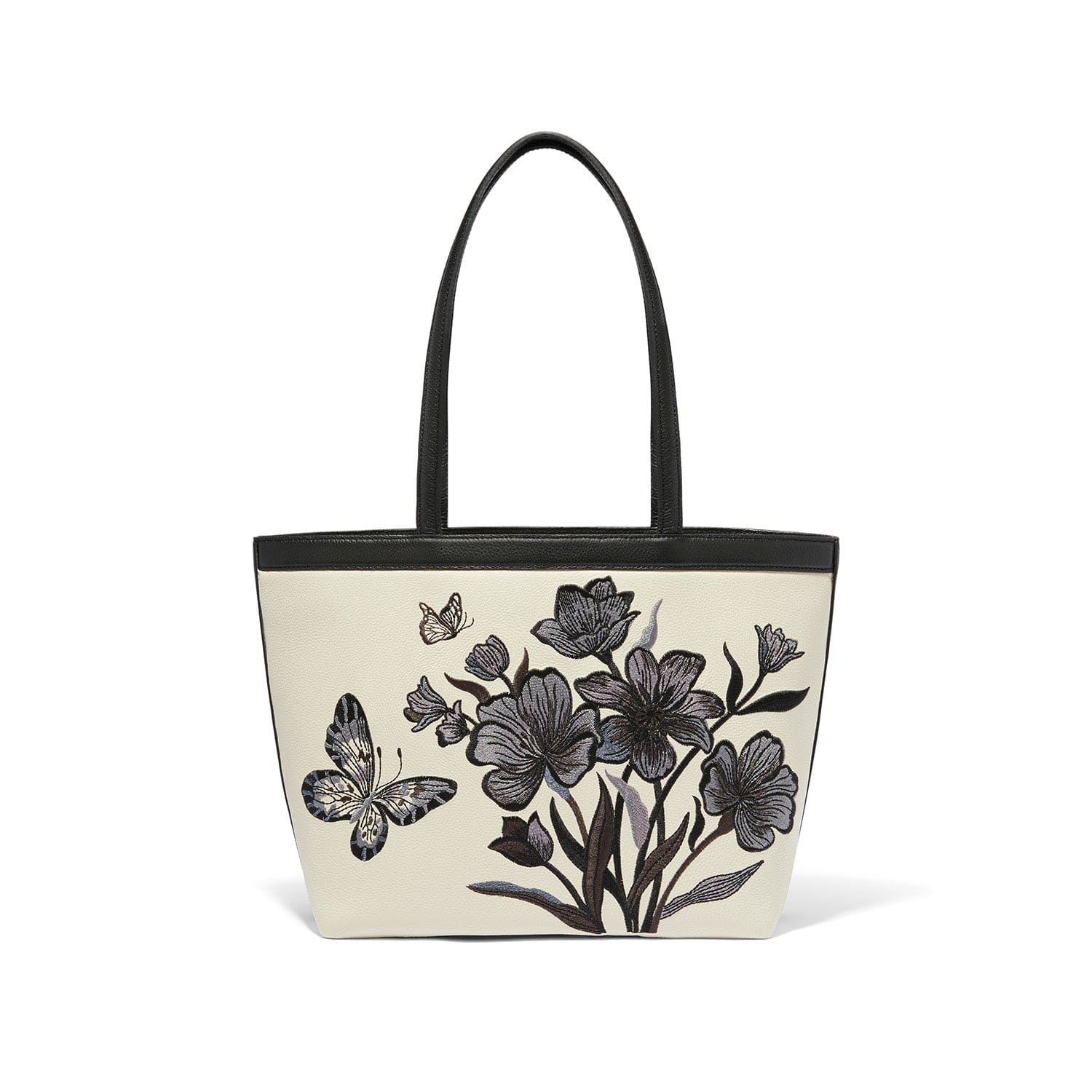 Handcrafted Embroidered Rowen Tote Bag – Botanique Collection