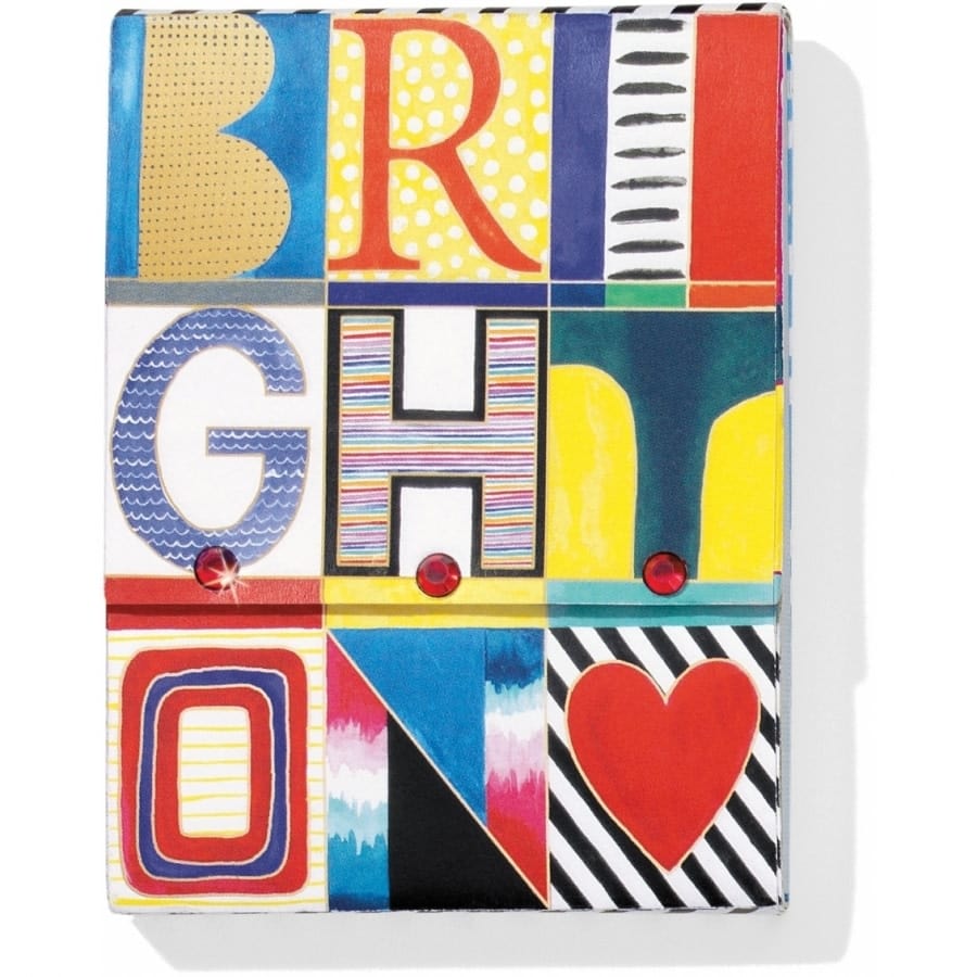 Brighton Magnetic Close Pocket Notepad for Handbag or Car