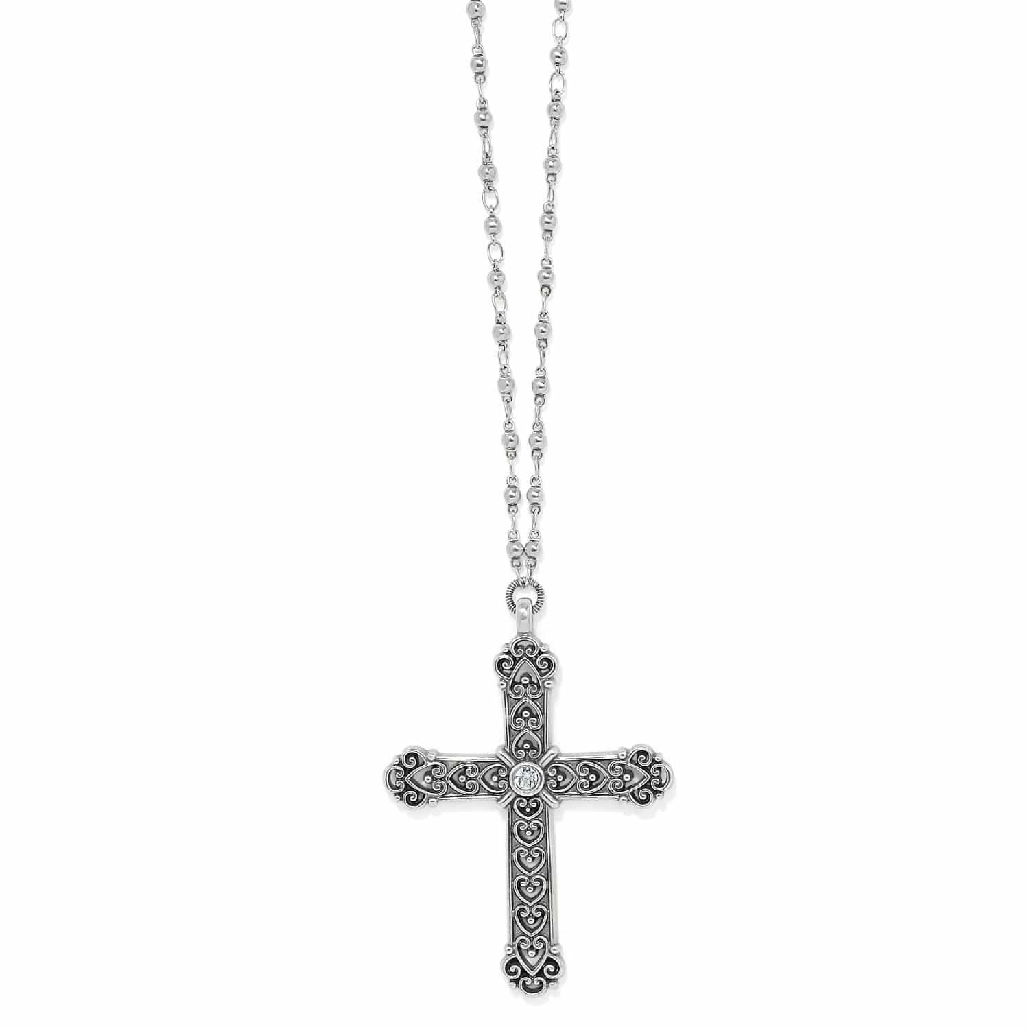 Byzantine Cross Pendant Necklace for Women - Faith Inspired Jewelry