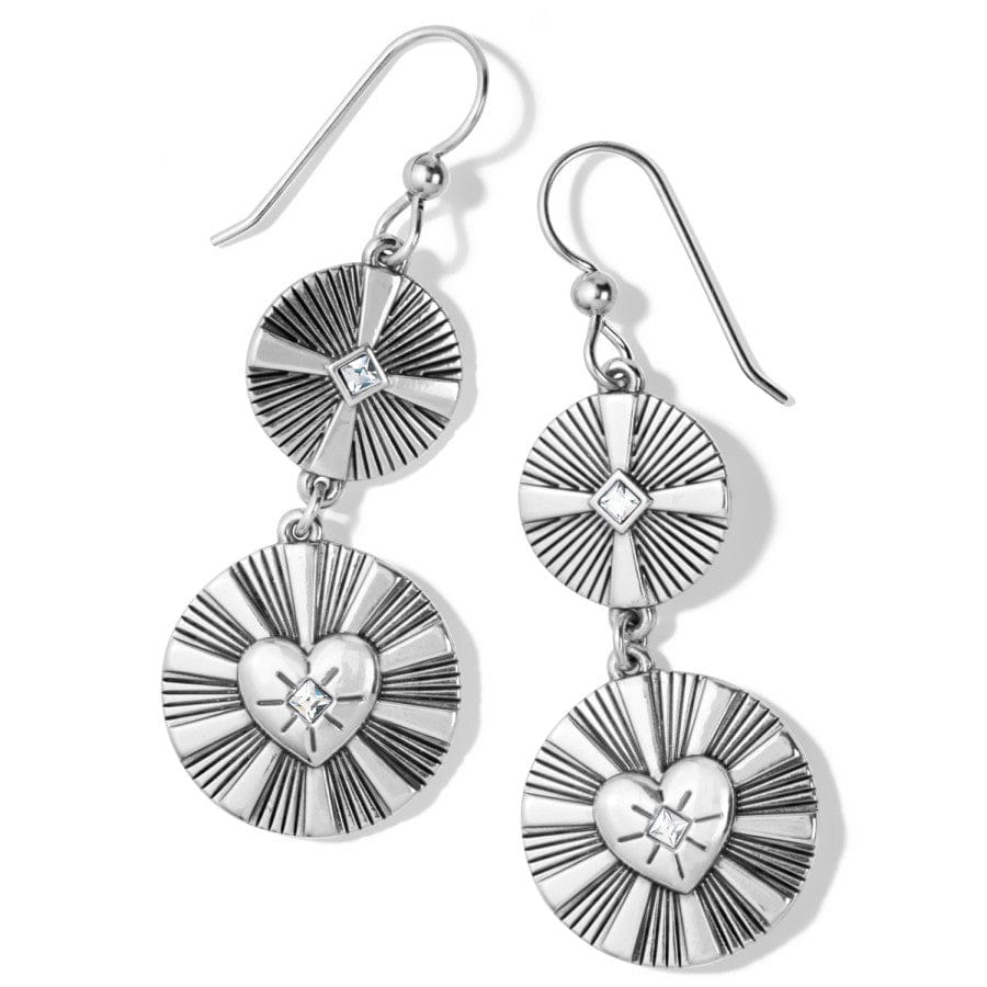 Celeste French Wire Drop Earrings – Piero Fornasetti Inspired
