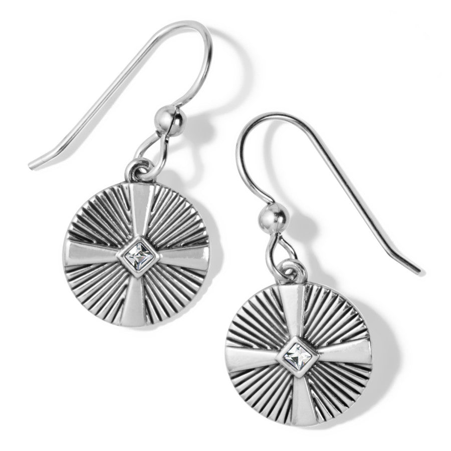 Celeste Handcrafted French Wire Heart Earrings – Fornasetti Inspired
