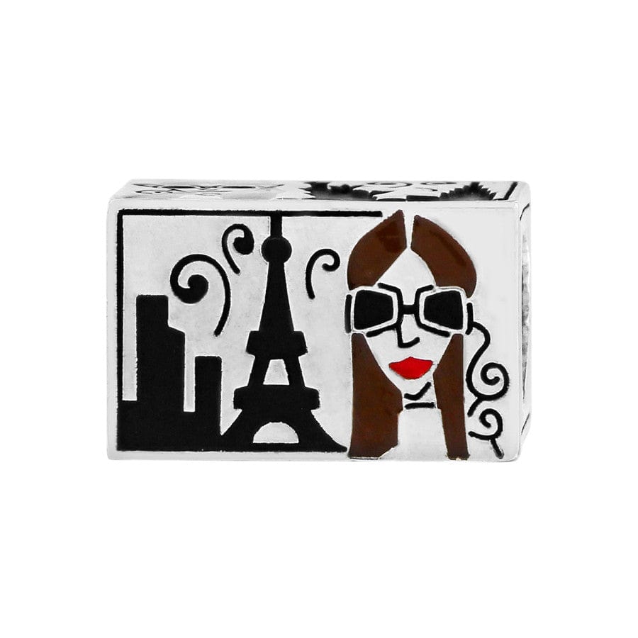 City Girl Fashion Bead - NYC, Paris & London Postcard Charm