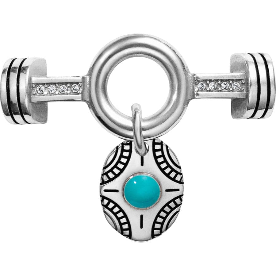 Southwestern Turquoise Enamel Geoscape Bracelet Ornament – Color Clique