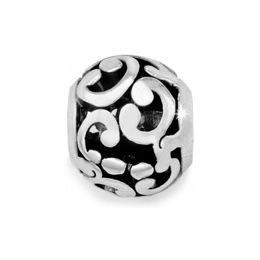 Contempo Bead with Artful Scrollwork for Jewelry Making