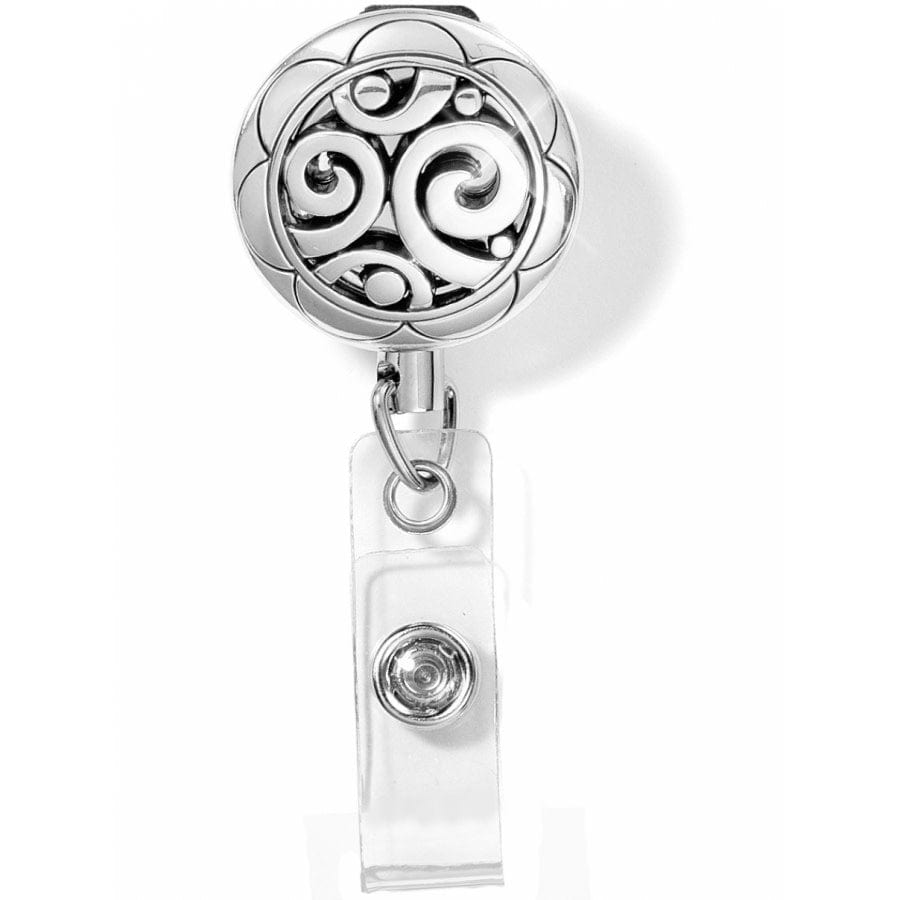 Contempo Fashionable Spring-Loaded Badge Clip for Work IDs