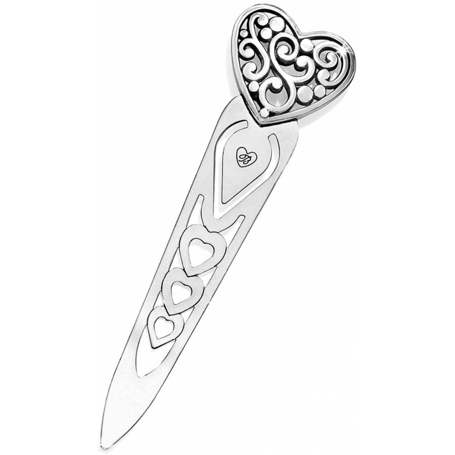 Heart-Shaped Bookmark - Brighton Your Home Collection - Romantic Reading Gift