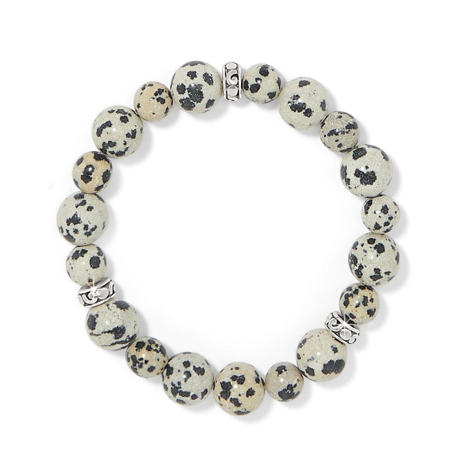 Dalmatian Jasper Stretch Bracelet – Contempo Zoic Jewelry